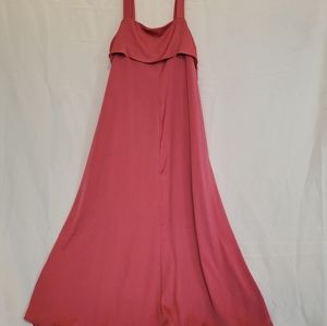 Banana Republic Wide Spaghetti Strap Pullover Maxi Dress Women’s Size Med NEW